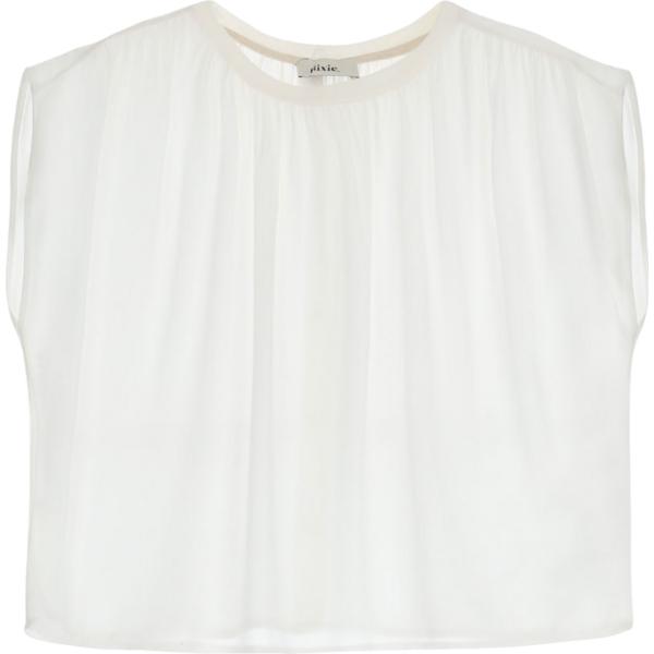 top Dixie bianco