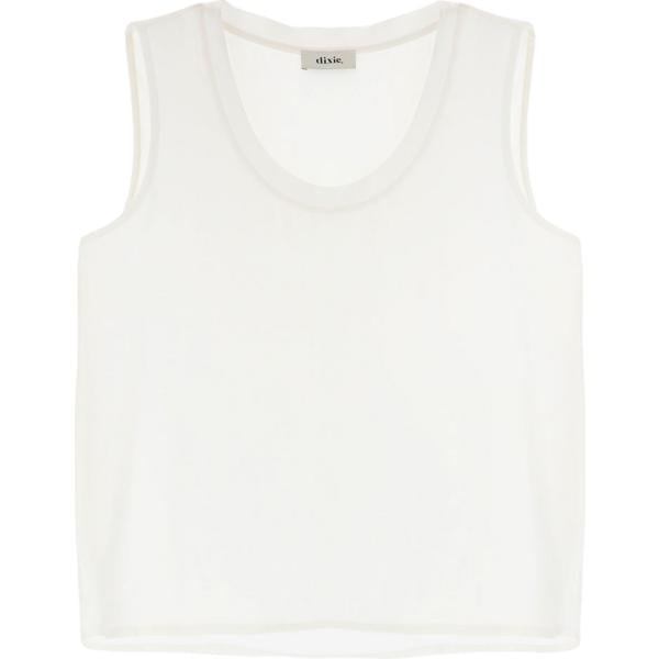 canottiere Dixie bianco