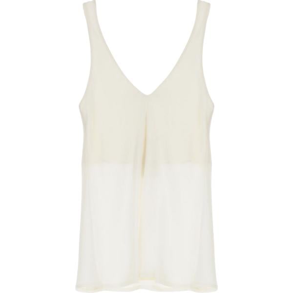 top Dixie bianco