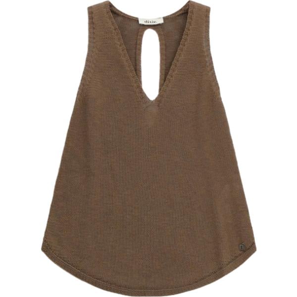 top Dixie marrone