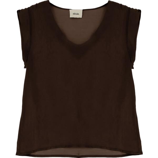 canottiere Dixie marrone
