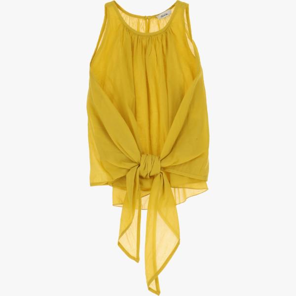 canottiere Dixie marrone tinta unita