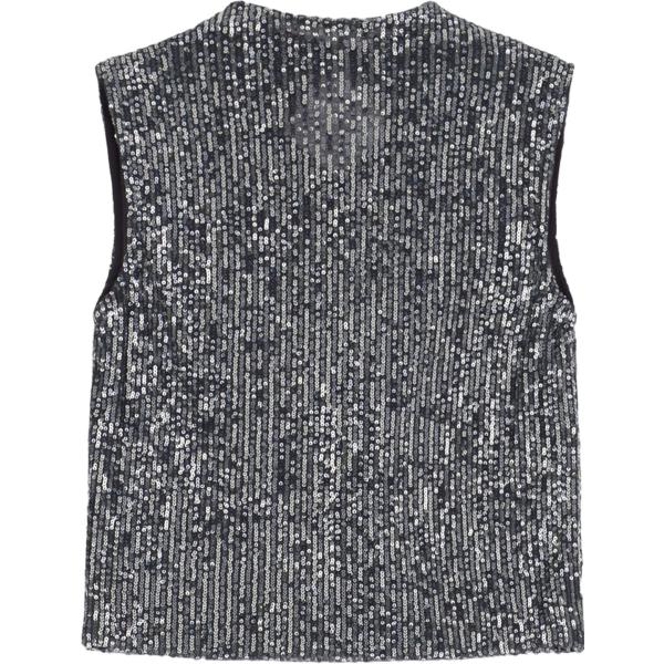 top Dixie grigio tinta unita