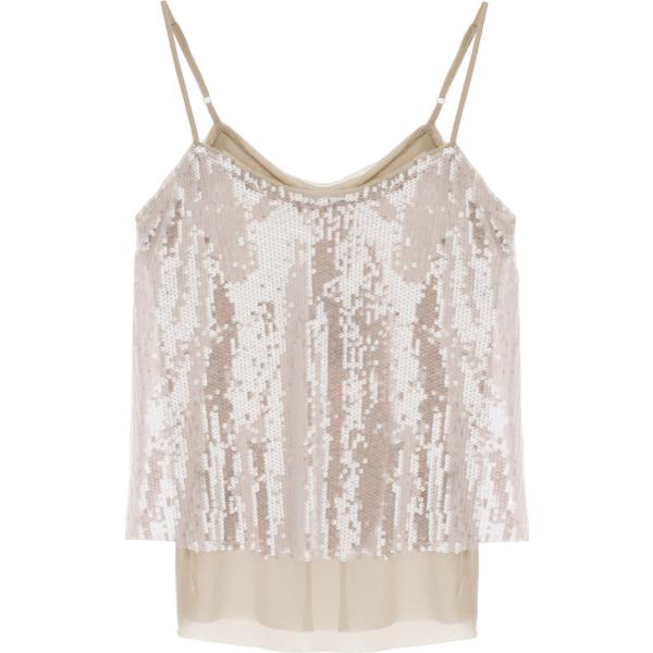 top Dixie bianco