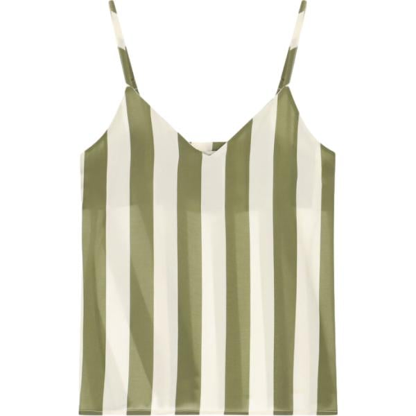 top Dixie multicolore a righe