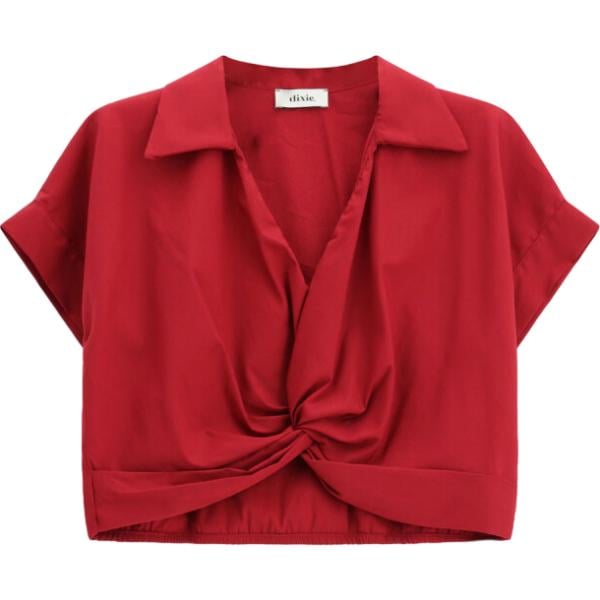 top Dixie rosso