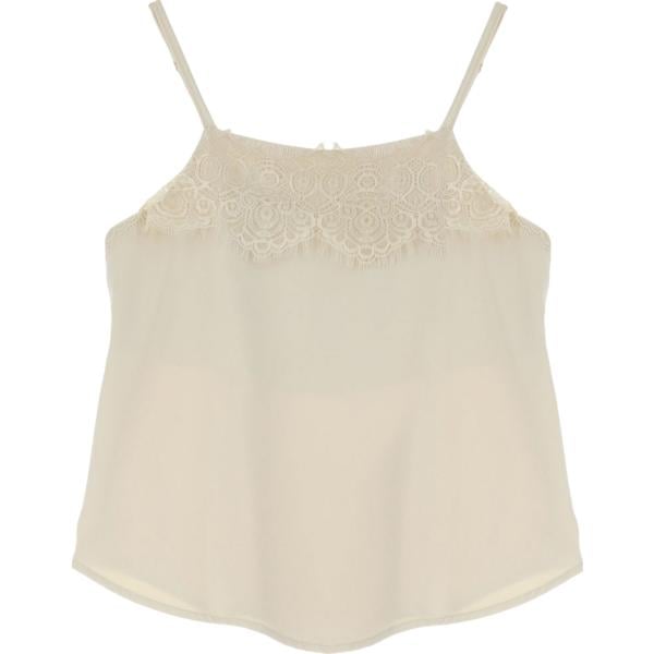top Dixie bianco
