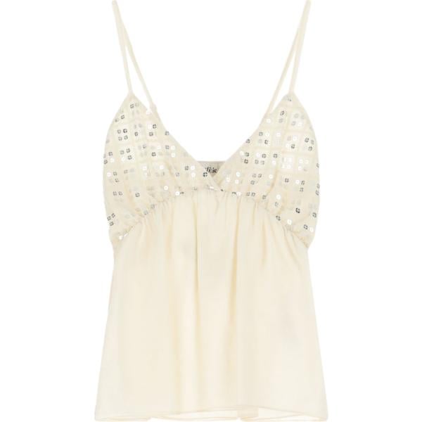 top Dixie bianco