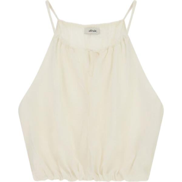 top Dixie bianco