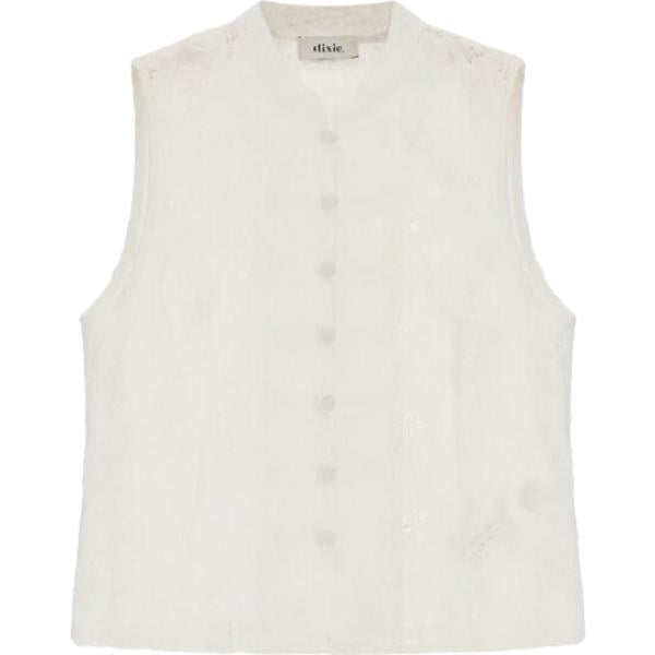 top Dixie bianco