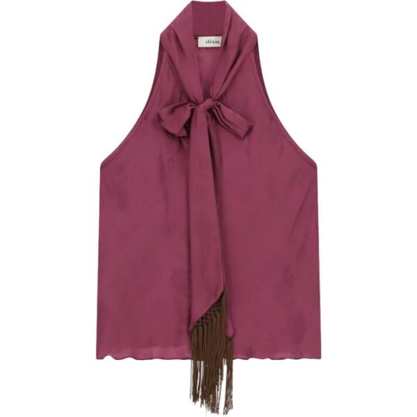 top Dixie viola a fiori