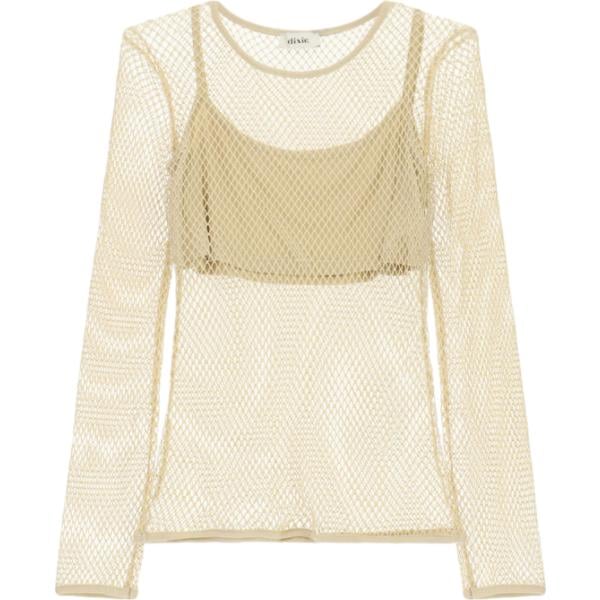 top Dixie bianco