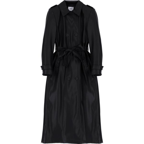 trench Dixie nero tinta unita