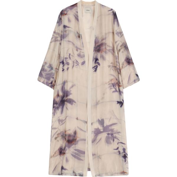 trench Dixie marrone a fiori