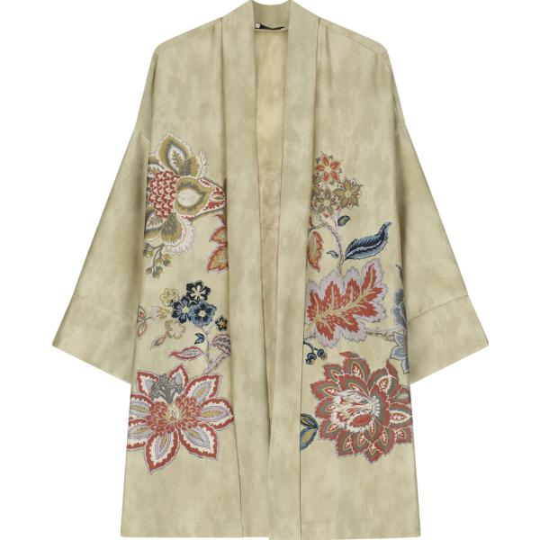 cappotti Dixie marrone a fiori