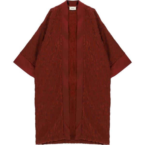 Kimono da donna in rosso classico lungo Dixie