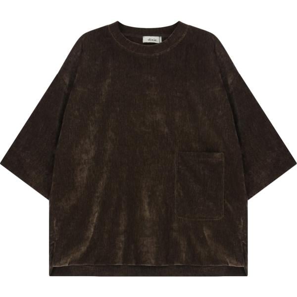 t-shirt Dixie marrone