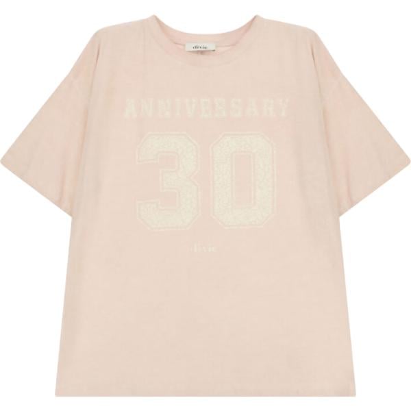 t-shirt Dixie marrone con stampe