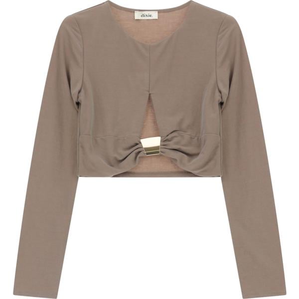 top Dixie marrone