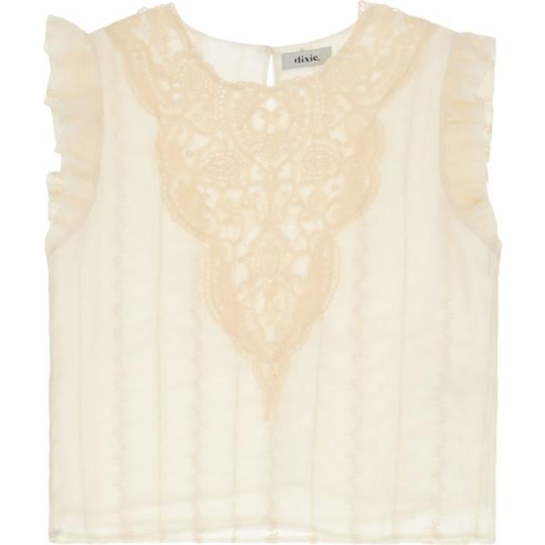 top Dixie bianco