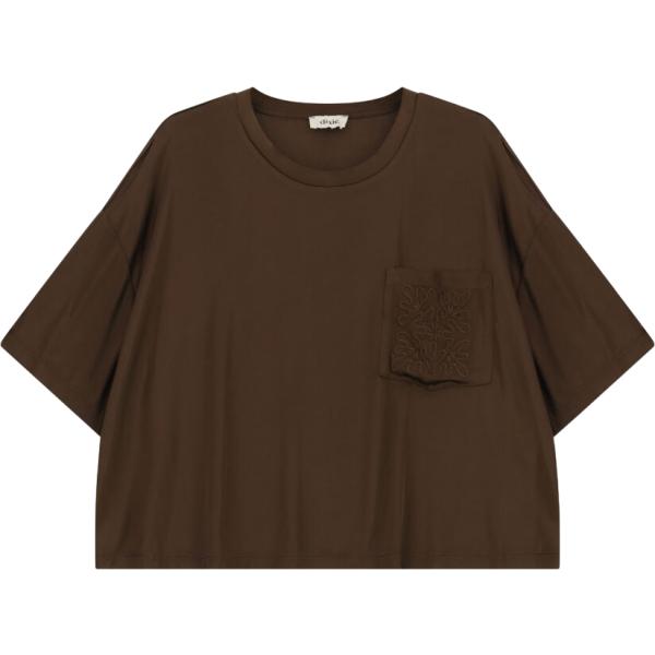 t-shirt Dixie marrone