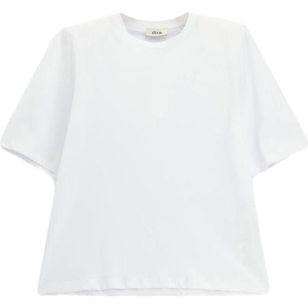 t-shirt Dixie bianco