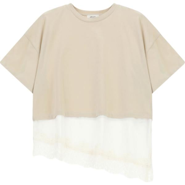 t-shirt Dixie bianco