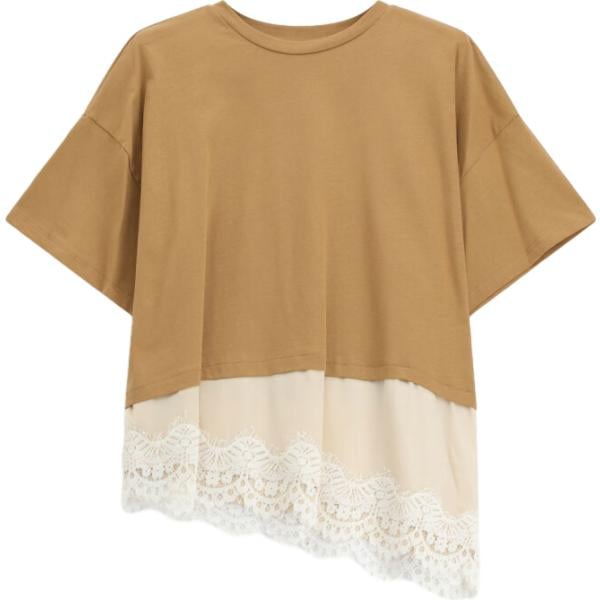 t-shirt Dixie marrone