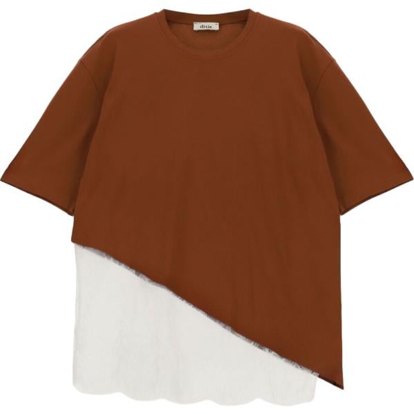 t-shirt Dixie marrone