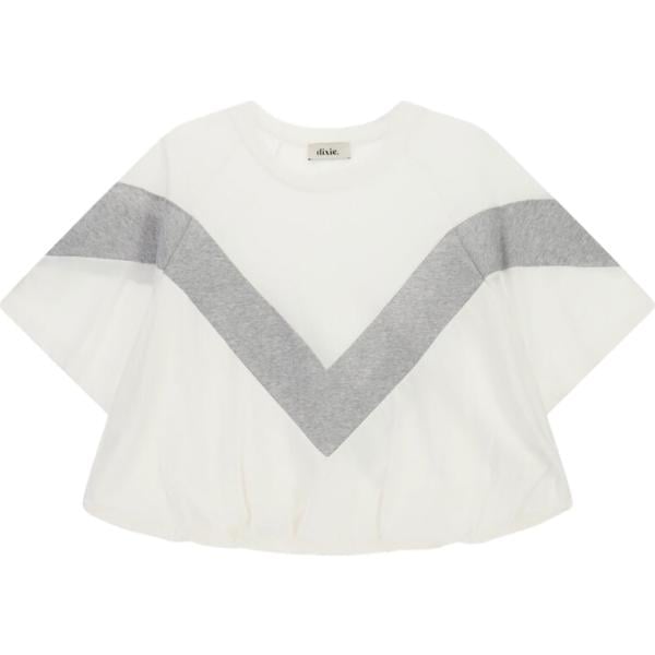 t-shirt Dixie bianco