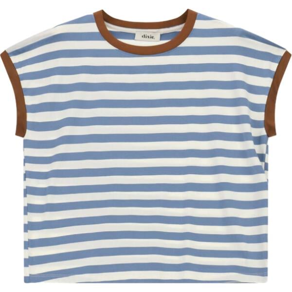 top Dixie multicolore a righe