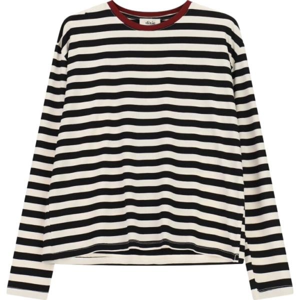 t-shirt Dixie rosso a righe