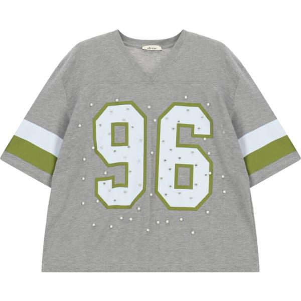 t-shirt Dixie grigio con stampe