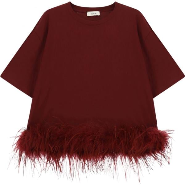 t-shirt Dixie marrone