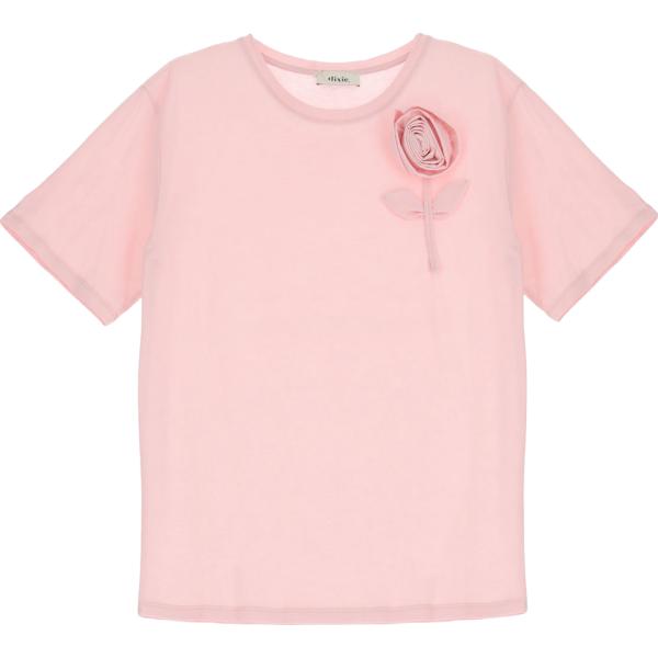 t-shirt Dixie rosa