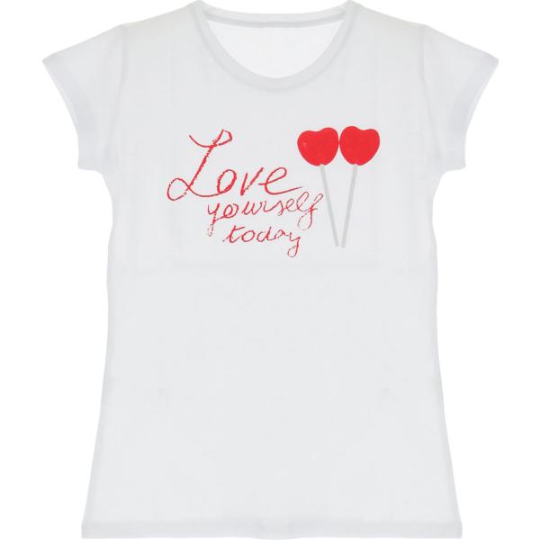 t-shirt Dixie bianco con stampe