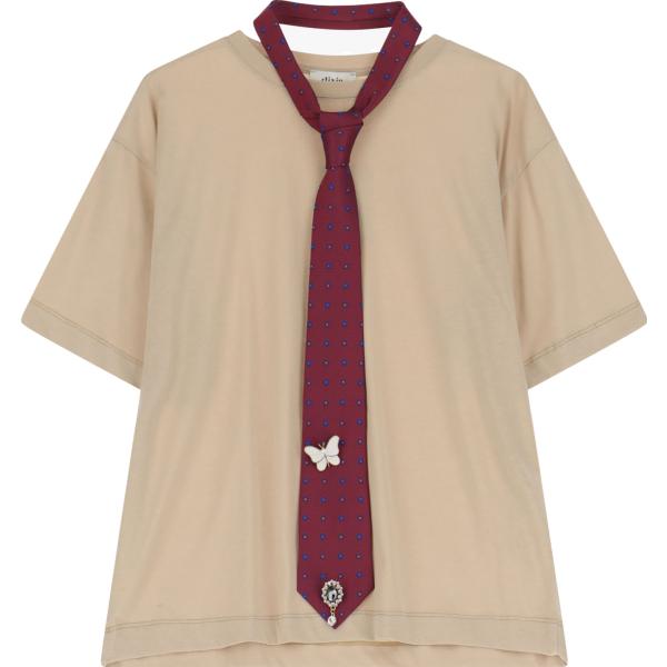 t-shirt Dixie marrone
