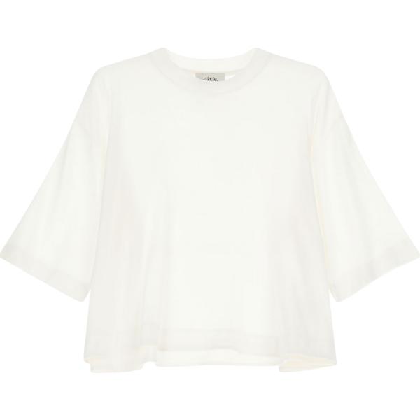 t-shirt Dixie bianco