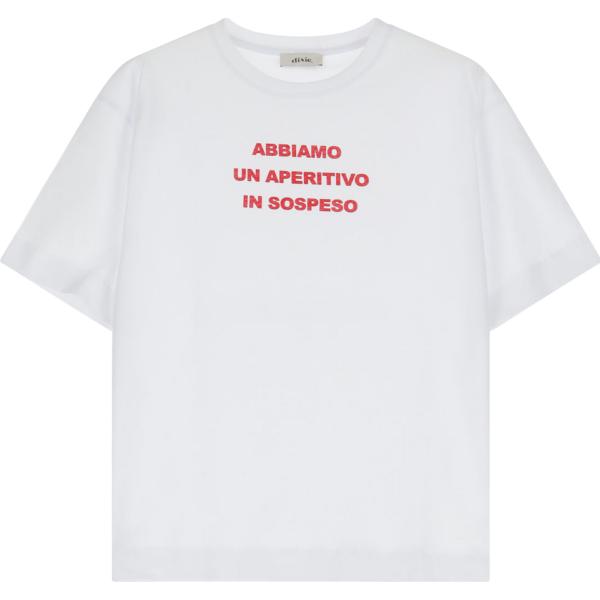 t-shirt Dixie bianco con stampe