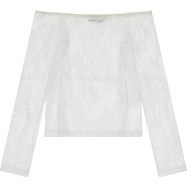 maglieria Dixie bianco a fiori