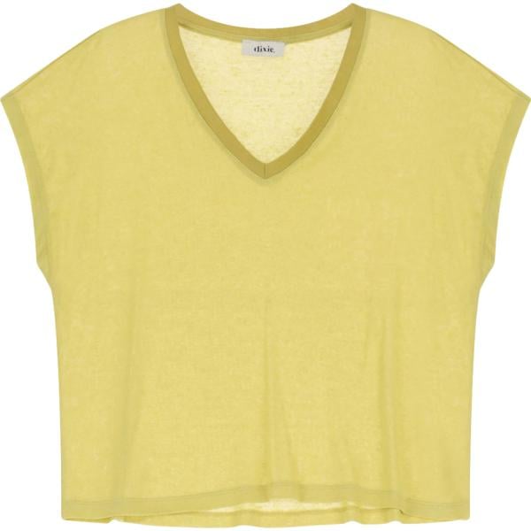 t-shirt Dixie giallo