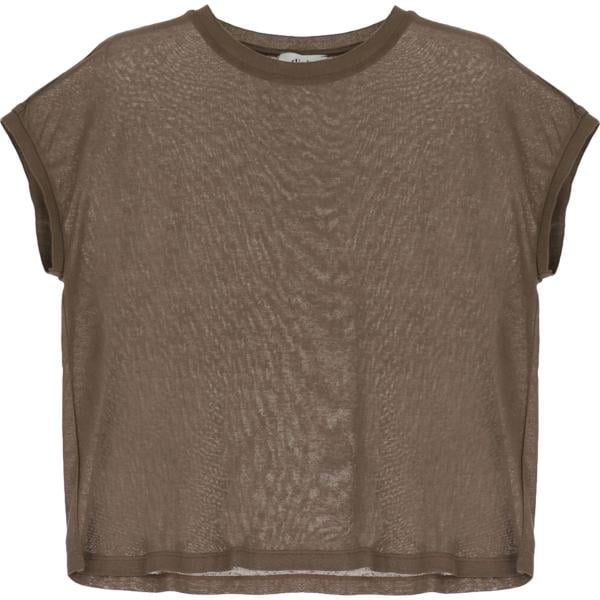 t-shirt Dixie marrone