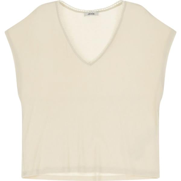 t-shirt Dixie bianco