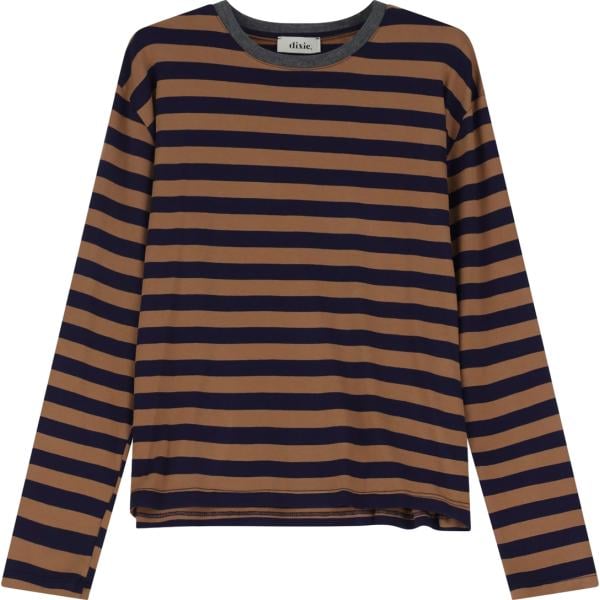 t-shirt Dixie multicolore a righe