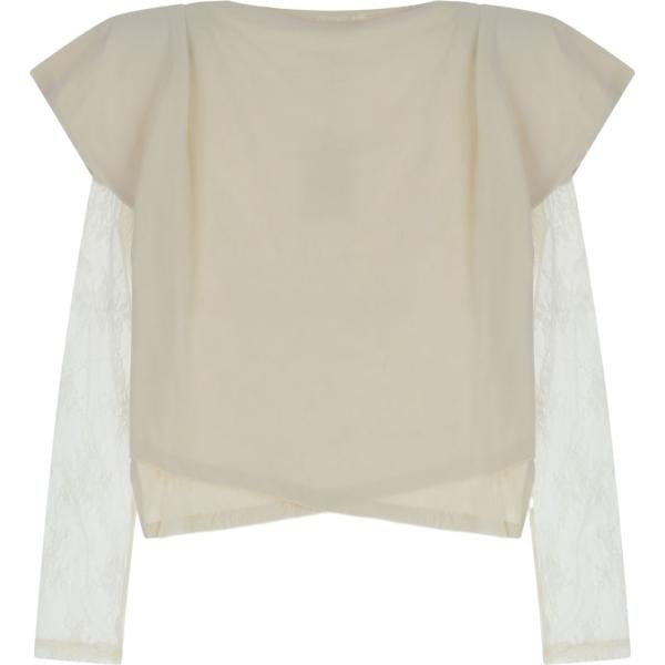 t-shirt Dixie grigio a fiori