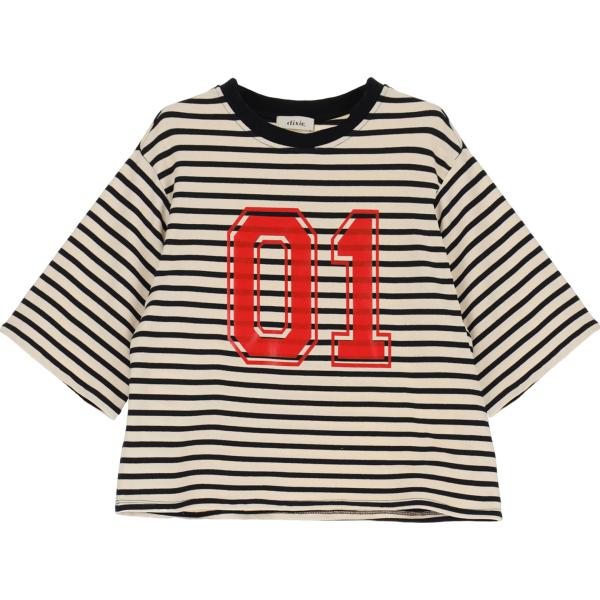 t-shirt Dixie multicolore con stampe