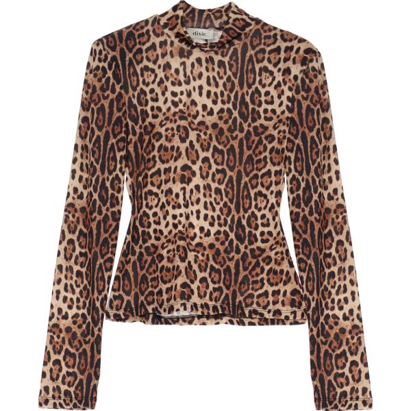maglieria Dixie marrone animalier