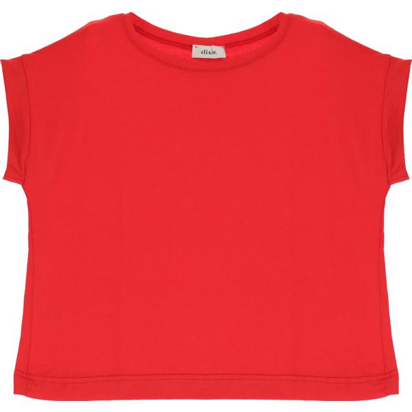 t-shirt Dixie rosso