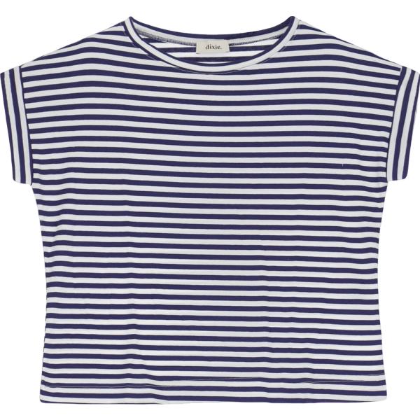 t-shirt Dixie multicolore a righe