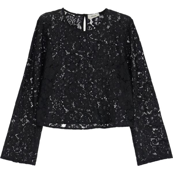 maglieria Dixie nero a fiori
